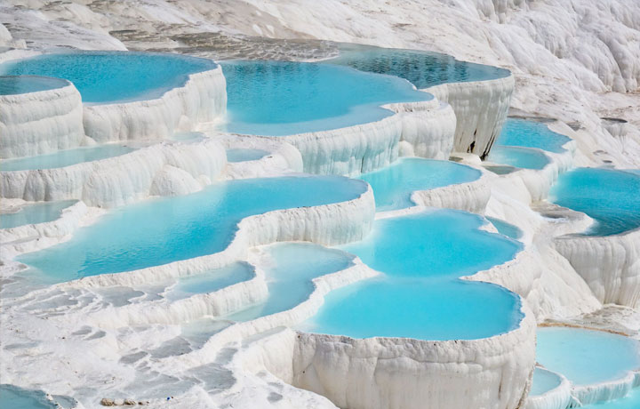 DU LỊCH PAMUKKALE - THÁNH ĐỊA BÔNG TUYẾT VÀ SUỐI NƯỚC NÓNG THIÊN NHIÊN