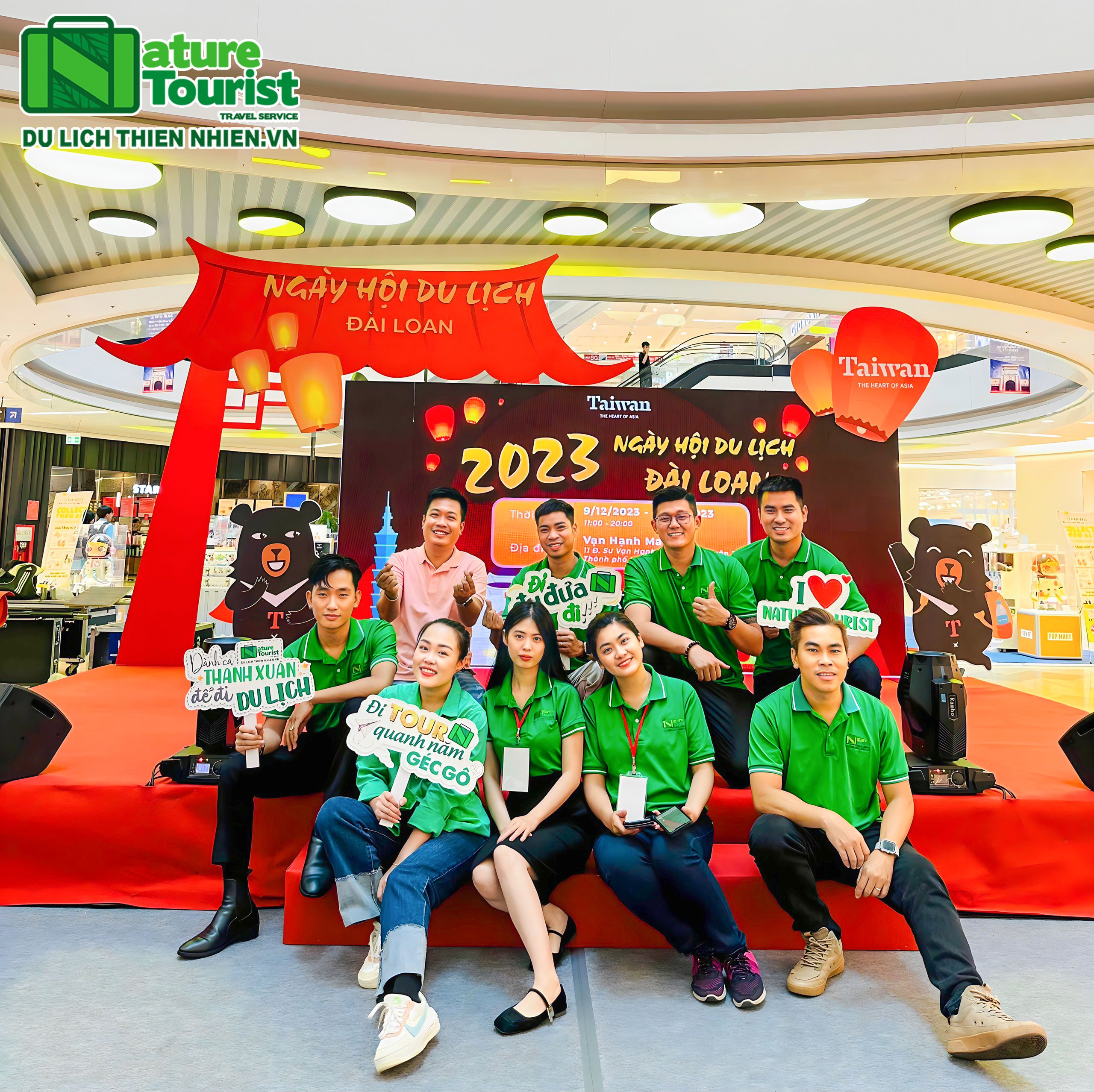 RỘN RÀNG NGÀY HỘI DU LỊCH ĐÀI LOAN TẠI VẠN HẠNH MALL