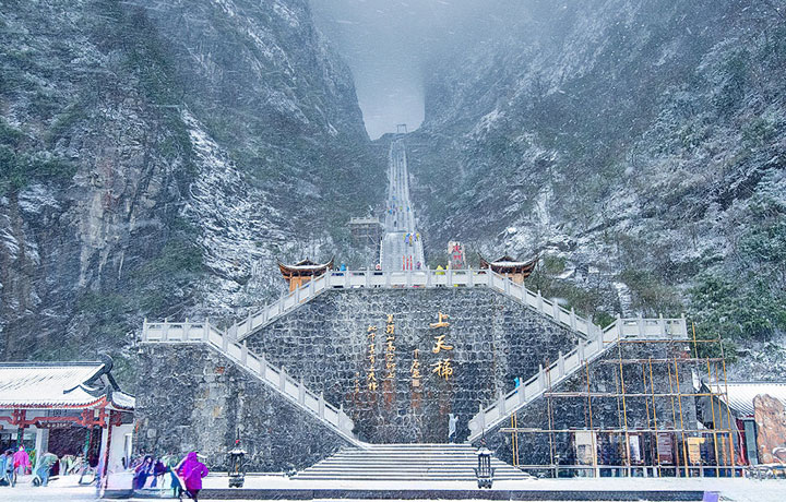 DU LỊCH TRƯƠNG GIA GIỚI TẾT NGUYÊN ĐÁN 2026: KINH NGHIỆM ĐI THIÊN MÔN SƠN MÙA ĐÔNG TỪ A–Z