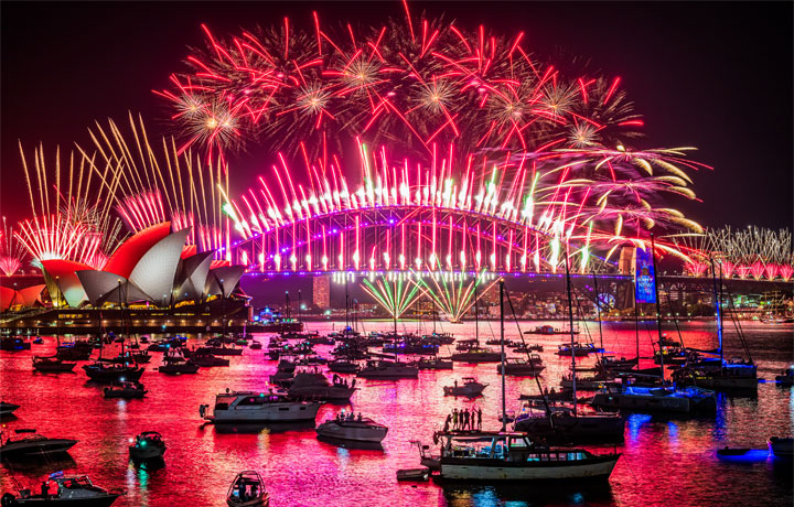 TOUR SYDNEY - ĐÓN NĂM MỚI KINH NGHIỆM SĂN VỊ TRÍ XEM PHÁO HOA ĐẸP NHẤT