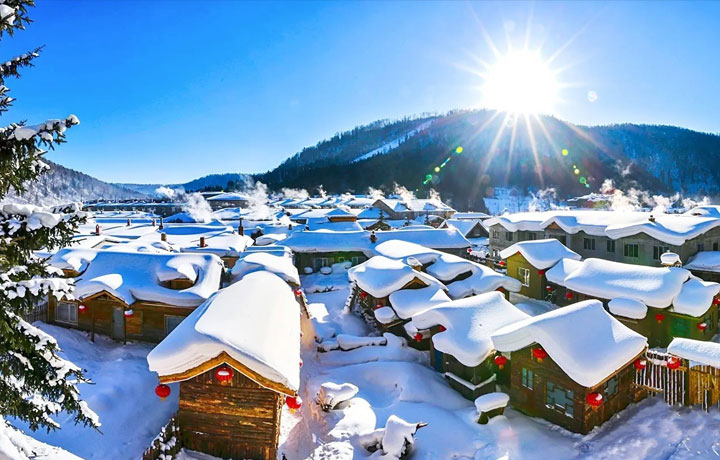 LÀNG TUYẾT HƯƠNG – “THIÊN ĐƯỜNG MÙA ĐÔNG” GIỮA LÒNG CÁP NHĨ TÂN