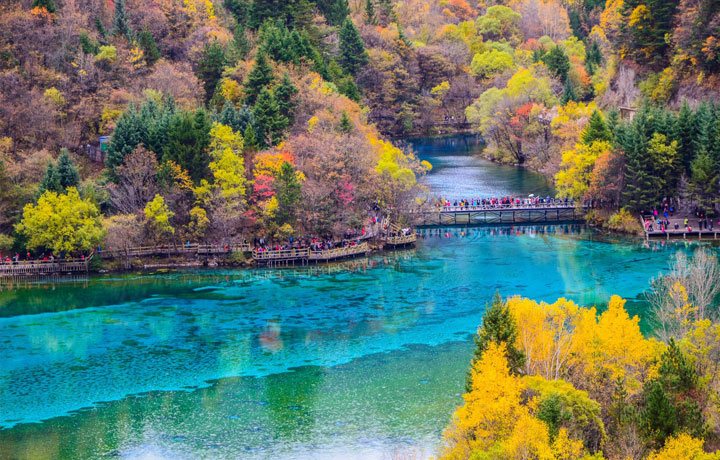 CỬU TRẠI CÂU – VẺ ĐẸP TIÊN CẢNH BỐN MÙA Ở TỨ XUYÊN