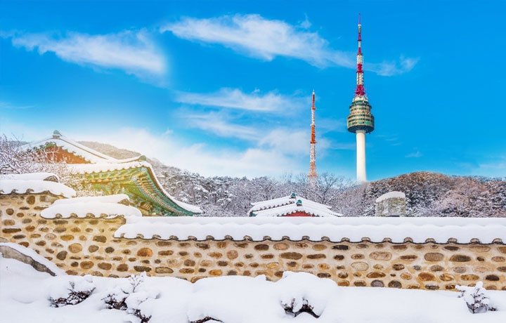 SEOUL MÙA ĐÔNG – HƠI THỞ CỔ KÍNH GIỮA PHỐ HIỆN ĐẠI