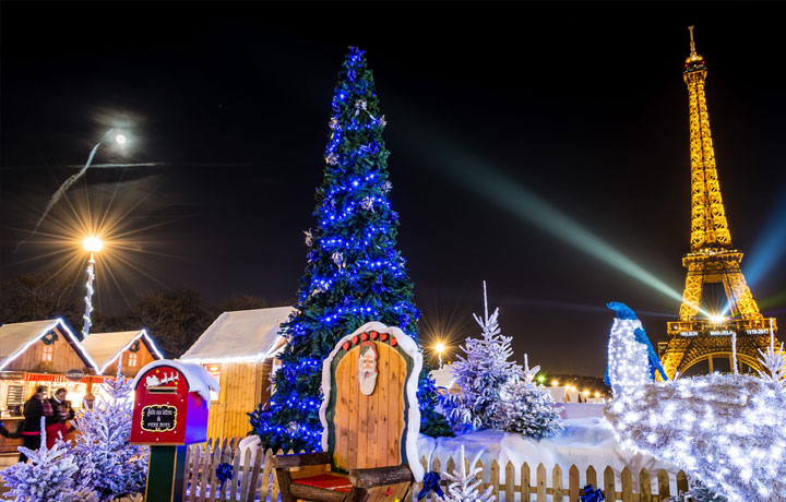 CHỢ GIÁNG SINH Ở PHÁP – PARIS VÀ STRASBOURG NGẬP TRÀN ÁNH SÁNG