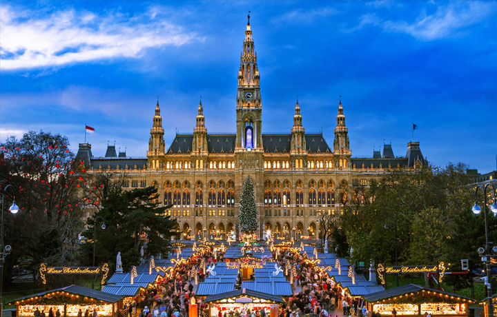 Chợ Giáng Sinh Vienna – Khi nước Áo ngân vang bản nhạc mùa đông