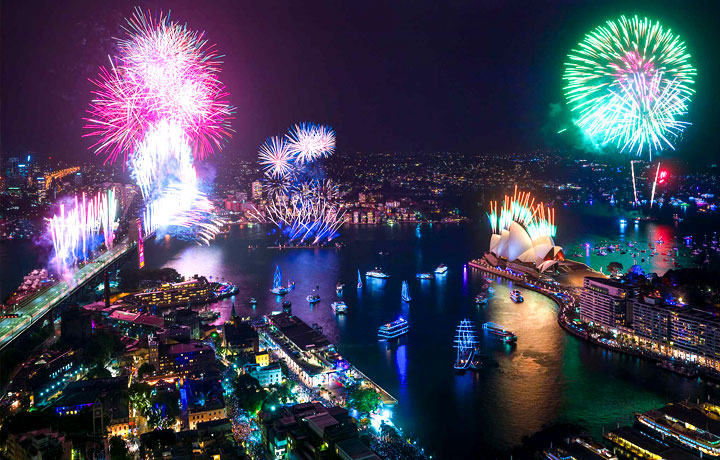 PHÁO HOA SYDNEY HARBOUR - SHOW ÁNH SÁNG ĐẲNG CẤP TOÀN CẦU