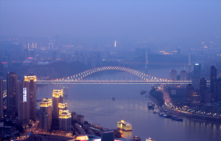 CẦU CHAOTIANMEN – NƠI HỢP LƯU HAI DÒNG SÔNG HUYỀN THOẠI CỦA TRÙNG KHÁNH