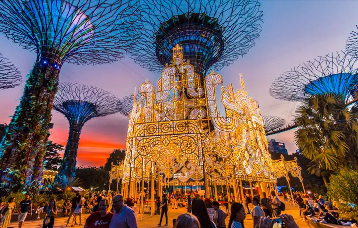 GIÁNG SINH RỰC RỠ TẠI SINGAPORE – THIÊN ĐƯỜNG ÁNH SÁNG CHÂU Á