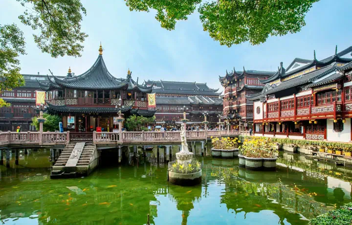 TRUNG QUỐC: THƯỢNG HẢI - TÔ CHÂU - VÔ TÍCH - Ô TRẤN - HÀNG CHÂU | VÀO TH RA HÀNG CHÂU