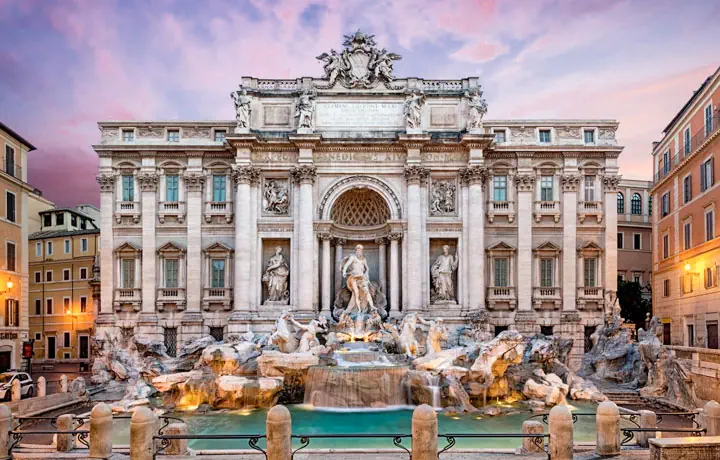 ĐÀI PHUN NƯỚC TREVI ROME – BIỂU TƯỢNG NGHỆ THUẬT BAROQUE HUYỀN THOẠI CỦA Ý