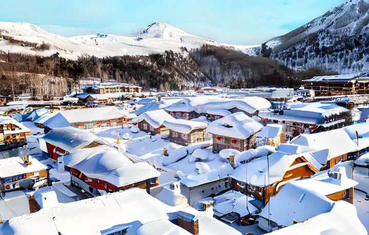 TRUNG QUỐC: TRÙNG KHÁNH - CÁP NHĨ TÂN - THẾ GIỚI BĂNG TUYẾT