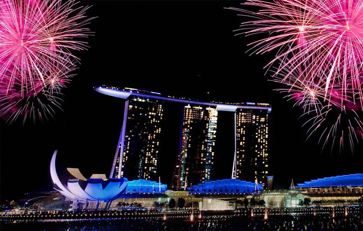 COUNTDOWN SINGAPORE 2026: TOP ĐIỂM NGẮM PHÁO HOA ĐẸP NHẤT VÀ LỊCH SỰ KIỆN